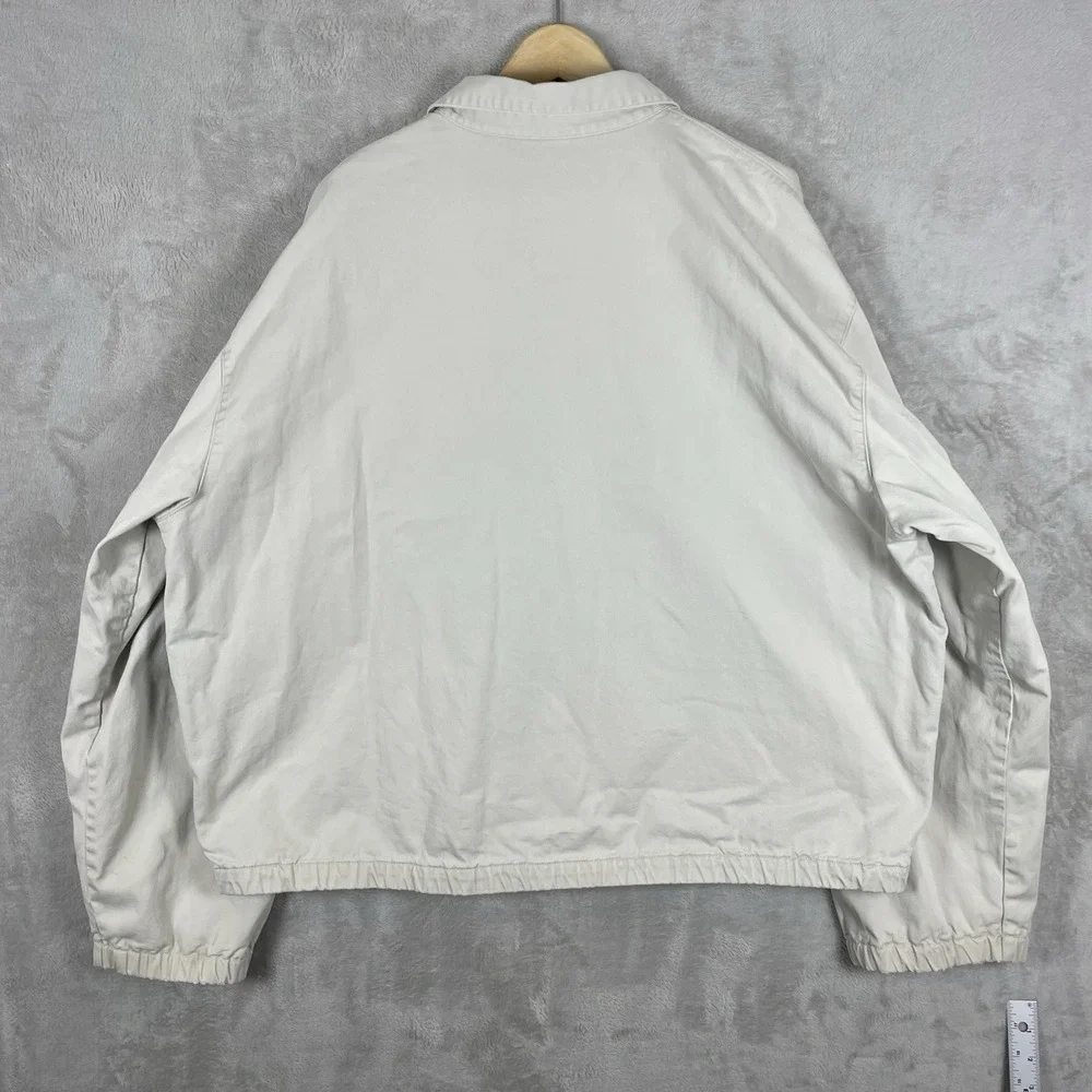 Vtg 90s Polo Ralph Lauren Harrington Bi-Swing Jacket XXL Flannel Lined Cotton